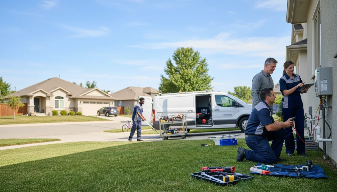 Tankless water heater service in Angora, MN